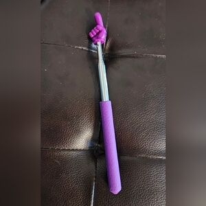 Hand Pointer Finger Purple Telescopic Design Retractable Pointer Stick NWOT